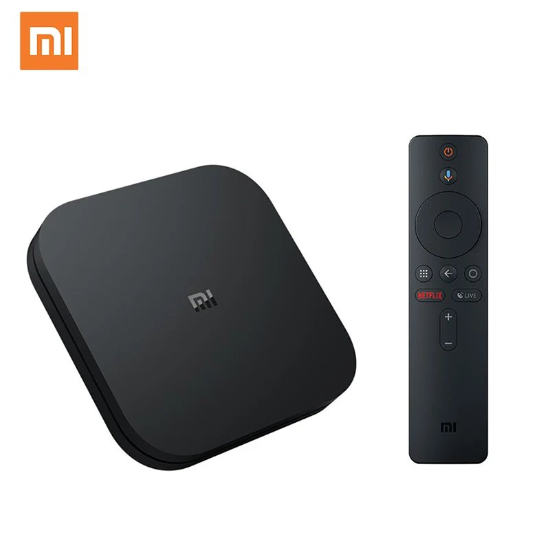 
Global Version Xiaomi MI BOX S Android TV 8.1 4K Ultra Set top Box Xiaomi Box S 