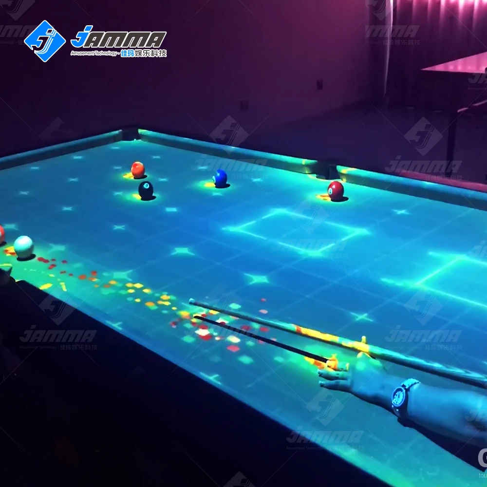 Интерактивная проекционная бильярдная игра AR для бильярдного стола система игровое оборудование бильярда