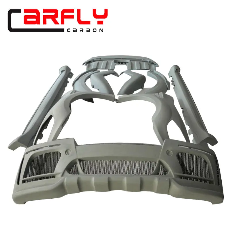 Fiber Glass Bumper Carbon Fiber Wide Body kit For X6 E71 HM style