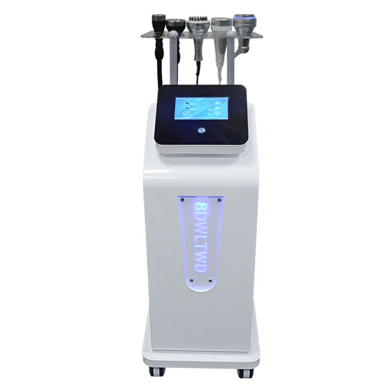 Upgrade 8D Carving Instrument 80K Cavitation Silent Ultrasound Magnetic Vibrating Vacuum Therapy Machine with Massage Bag