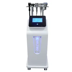 Upgrade 8D Carving Instrument 80K Cavitation Silent Ultrasound Magnetic Vibrating Vacuum Therapy Machine with Massage Bag