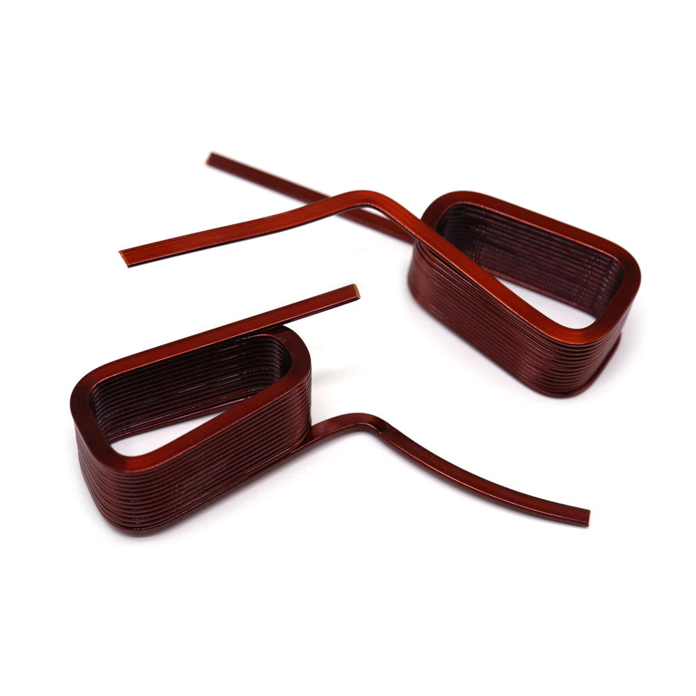 Custom High Power Common Mode Flat Coils For Auto Use Metal Flat Windings Coils For Mechanical Equipment