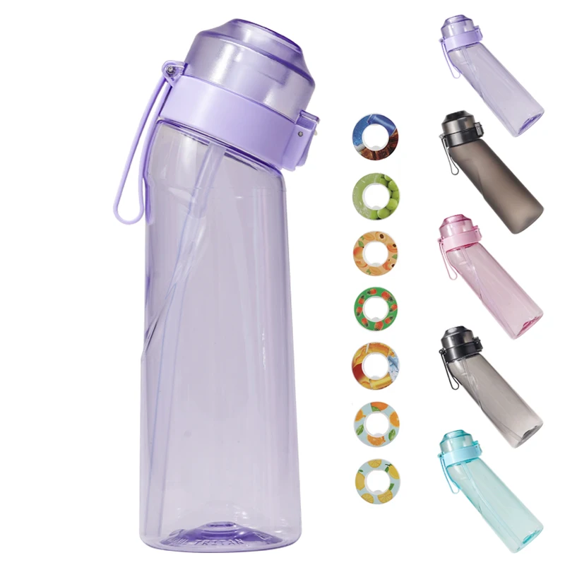 The hottest young people  650 ml Flavoured air outdoor drink Tritan Scent water bottle with flavour pods No reviews yet 250 sold