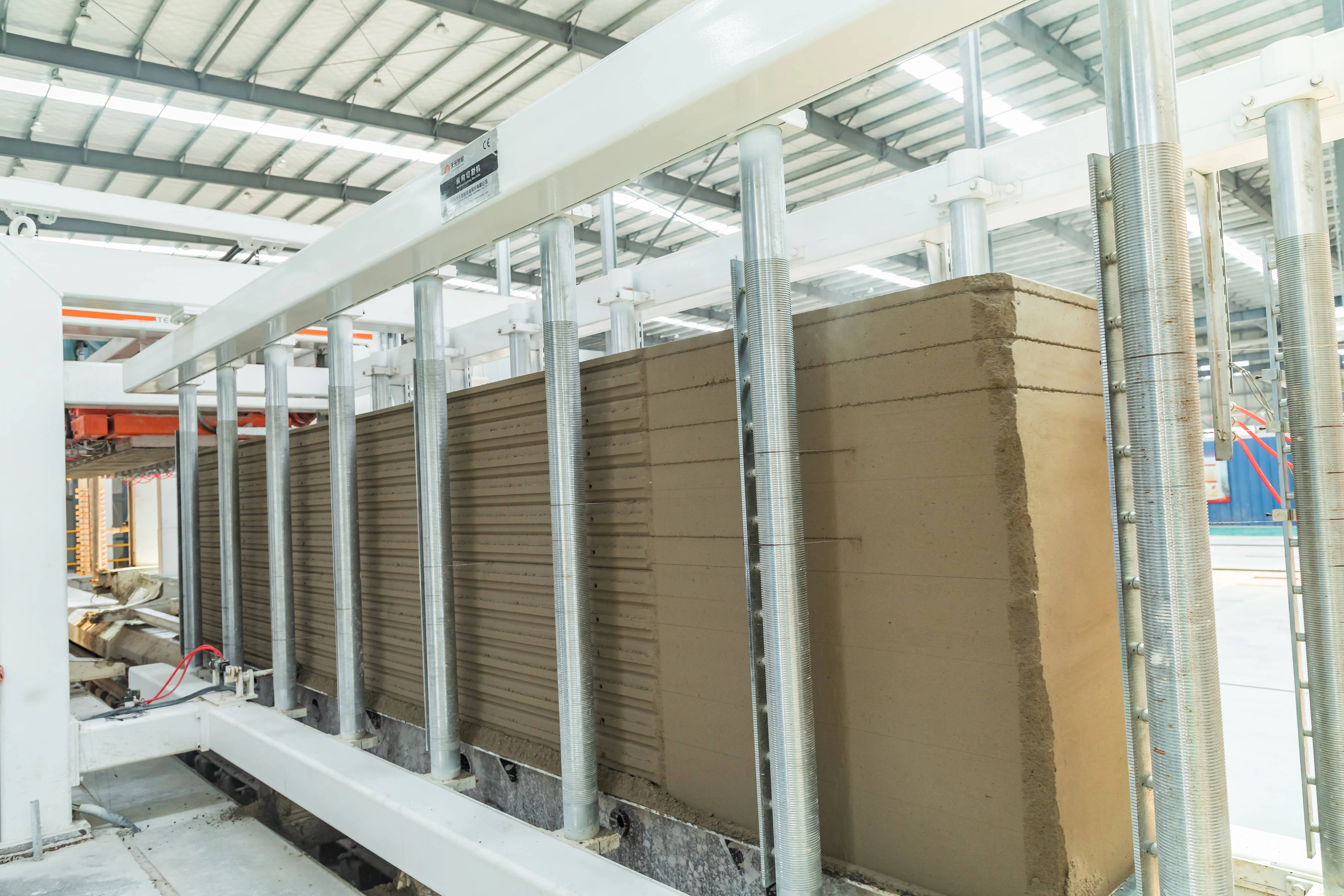 Teeyer autoclave aerated concrete AAC block ALC panel making machine production line plant equipment