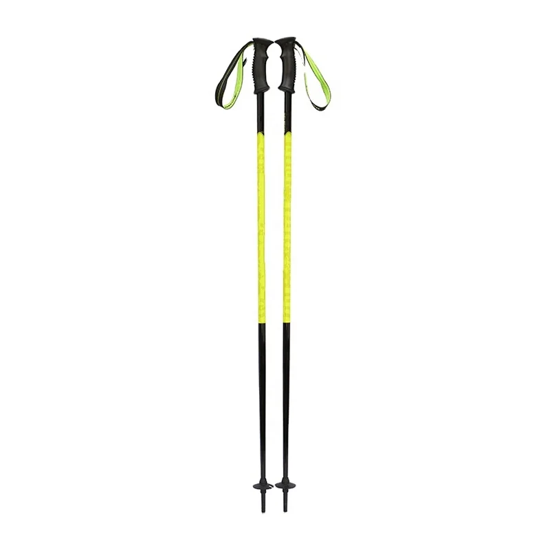 New Design high quality factory nordic cross country aluminum 6061 PVC handle one section ski pole