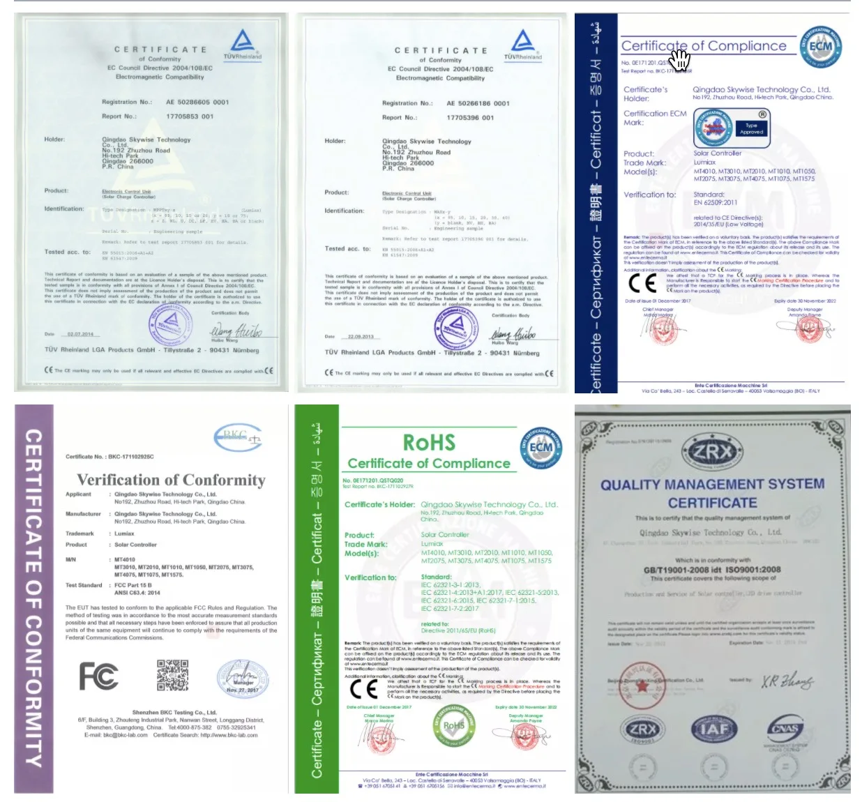 Lumiax 12v 24v 15a  lifepo4 solar charge controller mppt solar regulator