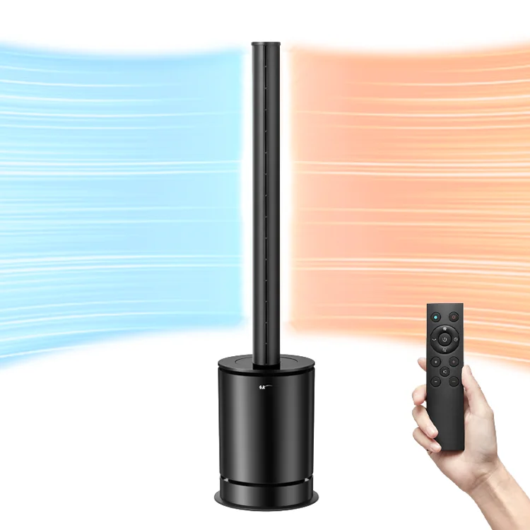 Intelligent Cool And Heater Fan Air Purifier Electric Heaters For Room Air Purifier Standing Bladeless Fan Heater