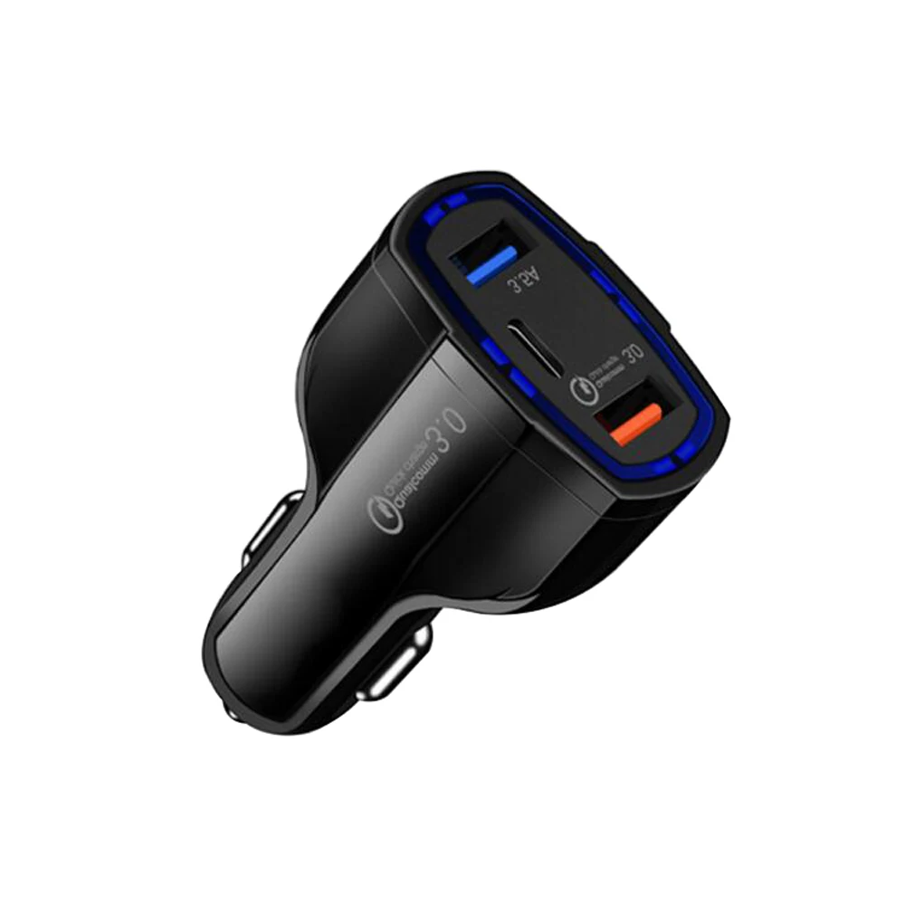 
SIPU best usb type c car charger 2.1 amp usb multi port car adapter 