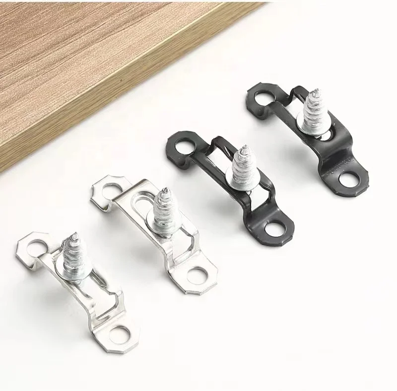 Connector accessories 2 in 1 invisible furniture connector closet wood fastener