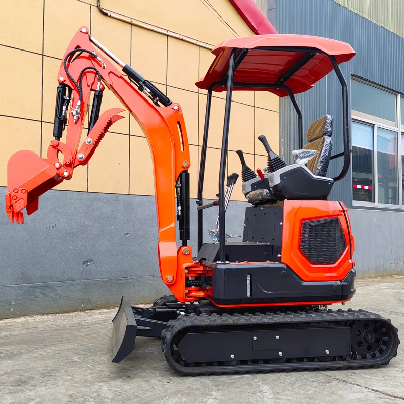 mini excavator 1.8 ton swing boom excavadora digger 2 ton 1 ton mini excavators