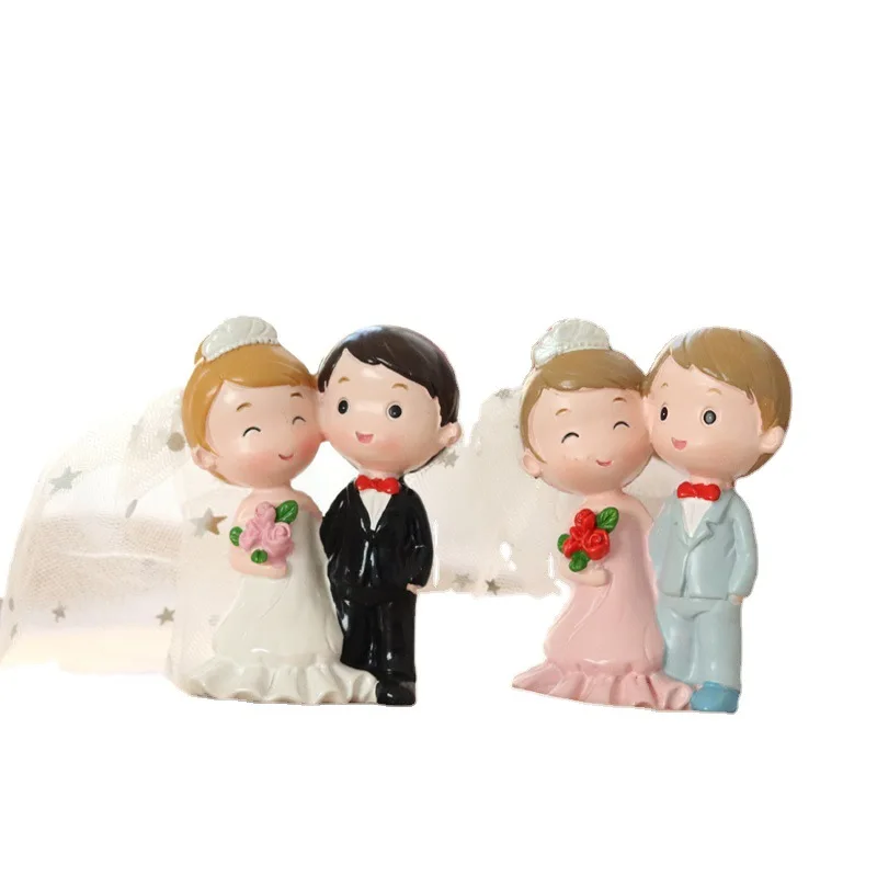 Wedding Figurine Wedding Cake Dolls  cake toppers wholesale for cumpleanos party decoration decoration for wedding event