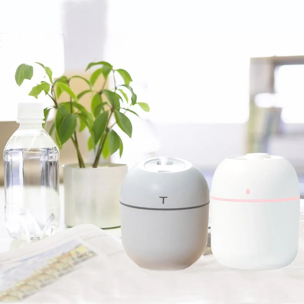 Home Decoration Double Spray Night Light Cold Fog Room Aroma Diffuser Humidifier