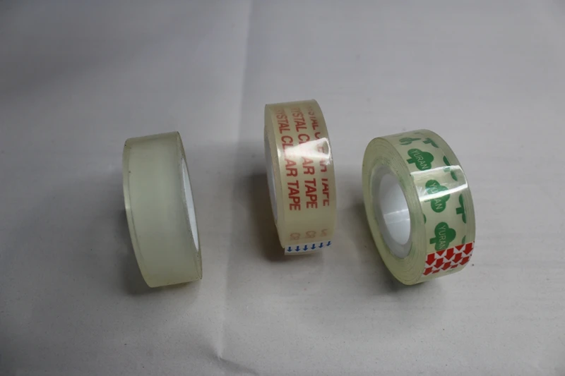 Customizable Super Transparent Strong Adhesive Stationery Tape Supermarket Household Adhesive Stationery Tape