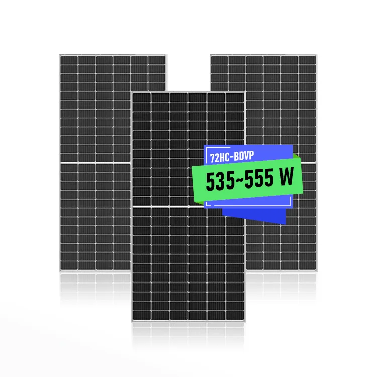 Высококачественная система 500 Вт солнечные панели бифациальный модуль с двойными стеклянными солнечными