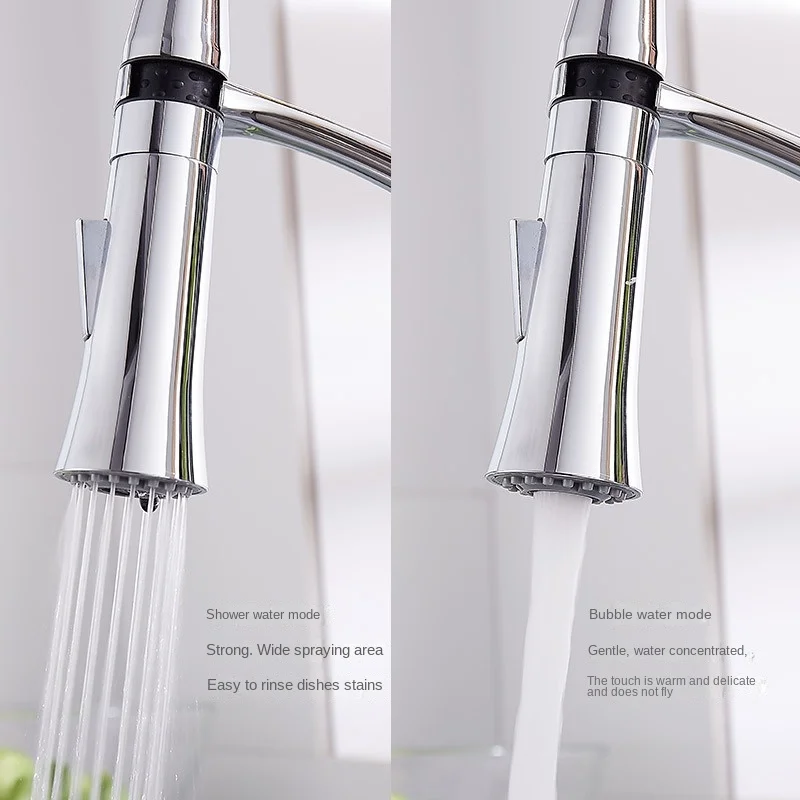 Sensor Extension Design Taps Soap Shower Spout Hand Hot Custom Folding German Waterpr Digital Bronze Kitchen Faucet