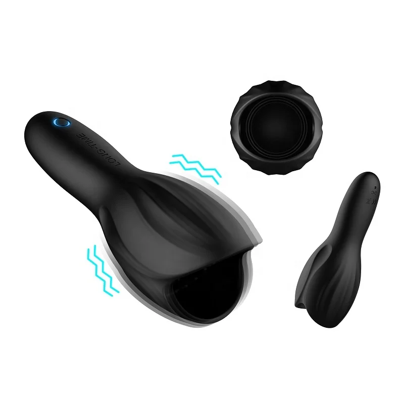 Male Classic Mini Training Silicone Oral Cup Sex Toys Vibrating Masturbation Delay Training Pocket Vagina Pussy Sex Toy for Man