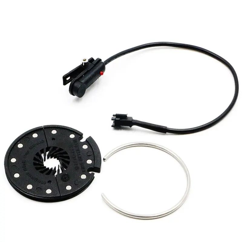 Free Shipping Electric Bicycle Pedal Assist 12 Magnets PAS System Speed Sensor Connect Motor Cycling Accessory Detachable Parts