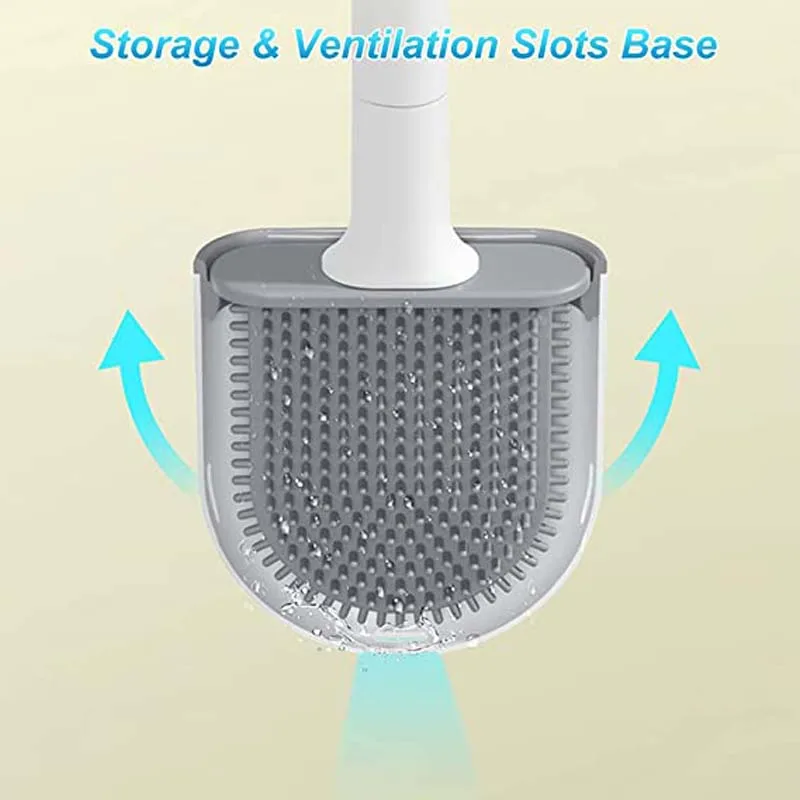 Hotselling Cheap price Wall Mounted Detachable Bathroom Toilet Cleaning  Brush