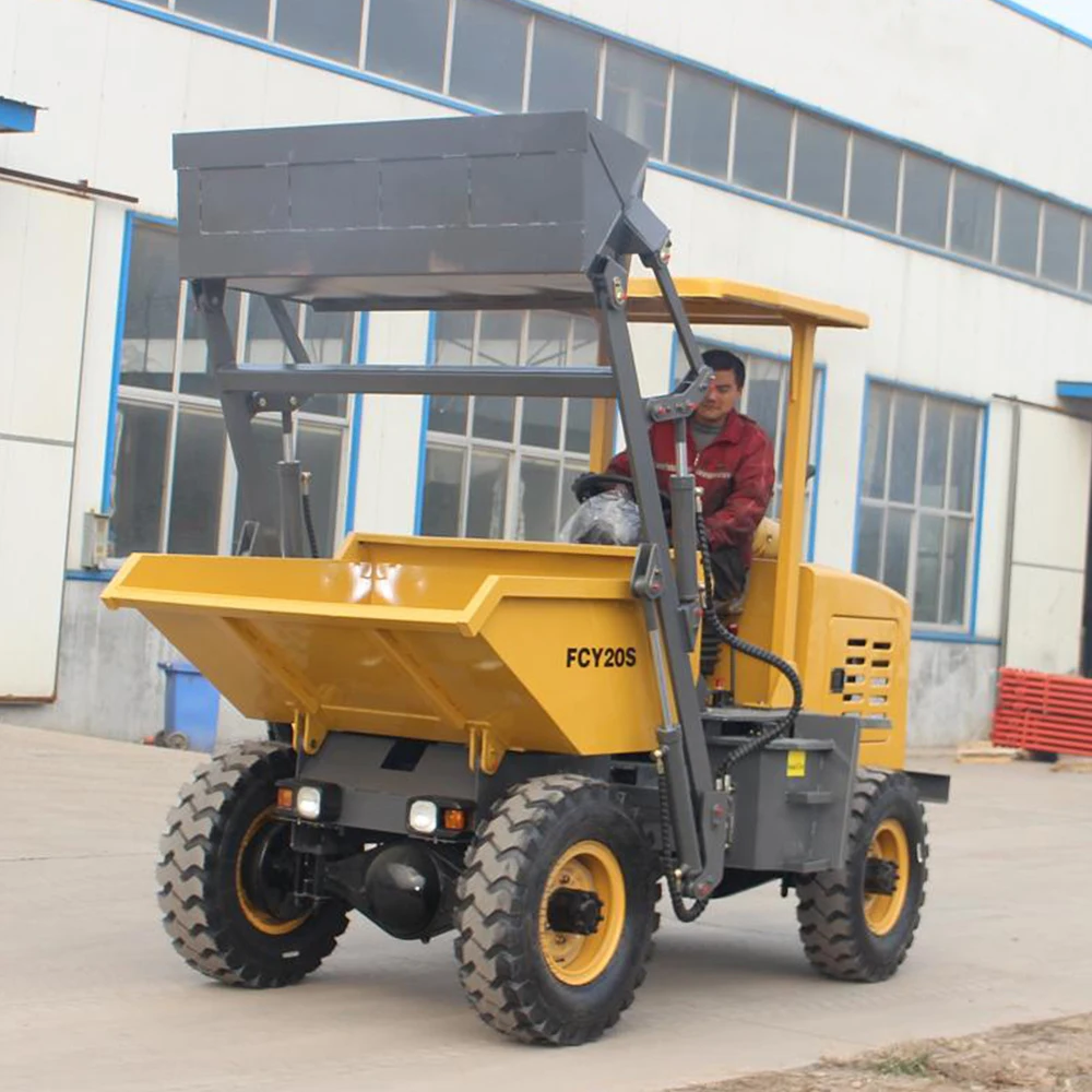 China Shandong XingTu small wheel dump truck agricultural and mining dump truck