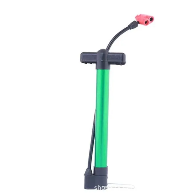 2024 Mini Portable Bicycle Tire Pump Aluminium Alloy Frame High Pressure Air Pump Presta Valve Adapter Plastic Steel Material