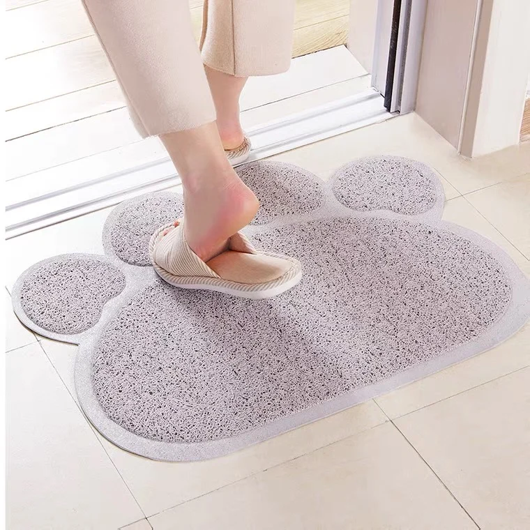 Customized Printed Welcome Door Mat Outdoor  Pvc Coco Coir Door Mat for door entrance