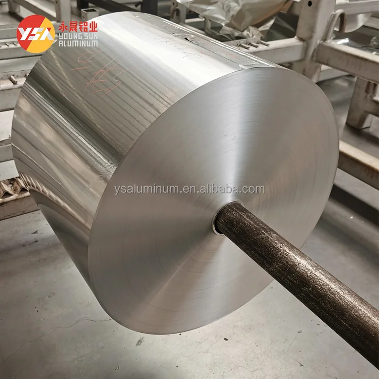 8011 Aluminum Foil Roll 9-18 Micron Food Grade 6 Micron 7 Micron Aluminum Foil Roller Aluminum Foil Price Per Ton