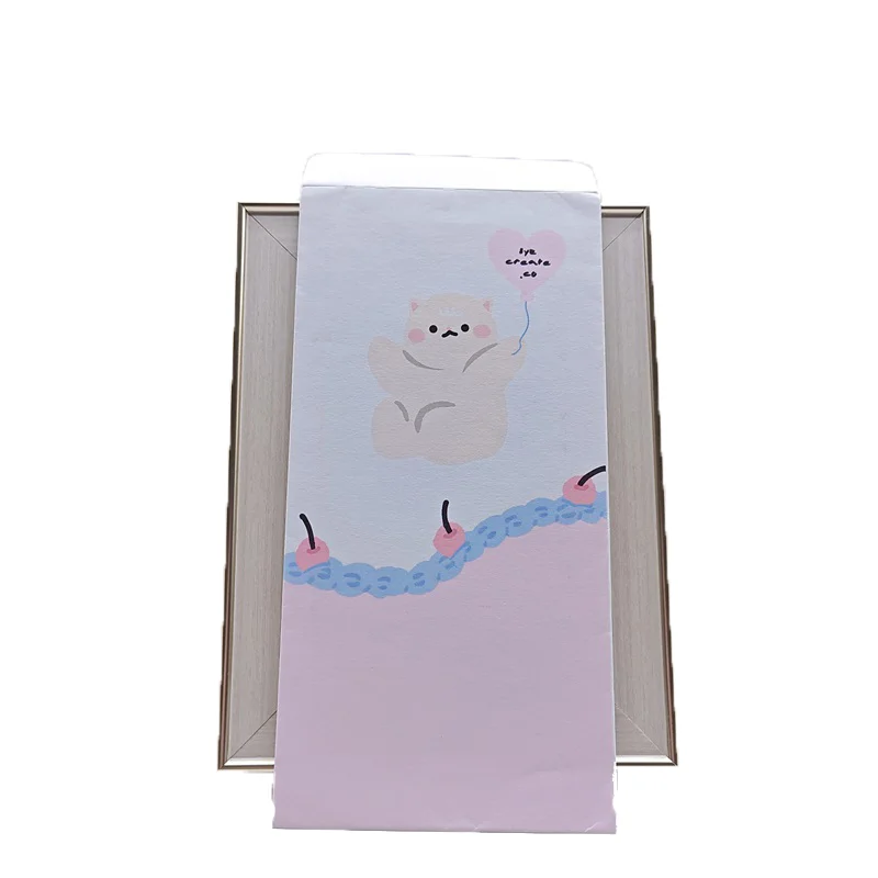Wholesale Custom Hotstamping Paper Envelope Printed Logo High Grade Luxurious Envelopes Velvet Envelopes For Business