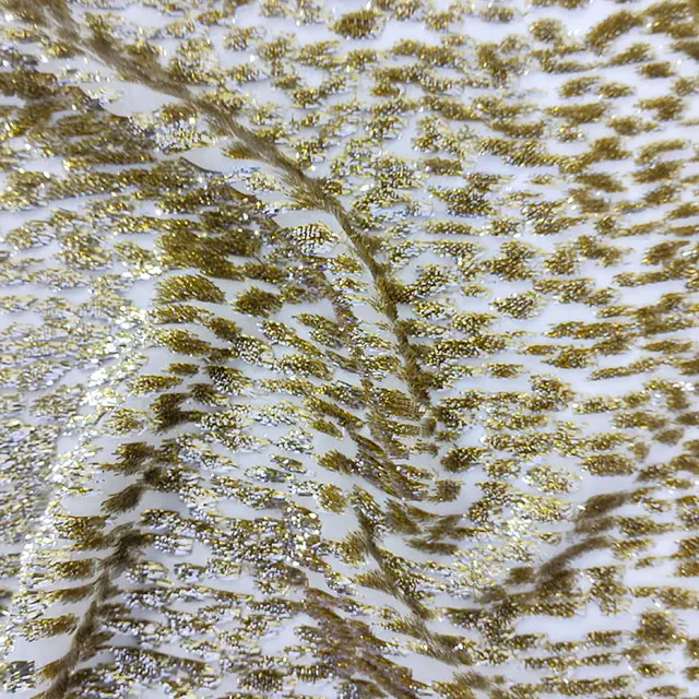 designer fabric italian metallic jacquard fabric 100 pure silk fabric for woman gold silver jacket