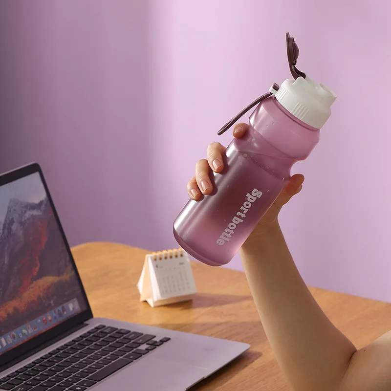 350/500/600/750ml PP plastic promotional sport water bottle