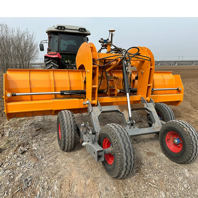 Laser Earth scraper agriculture equipment farm machinery in china farm cultivator