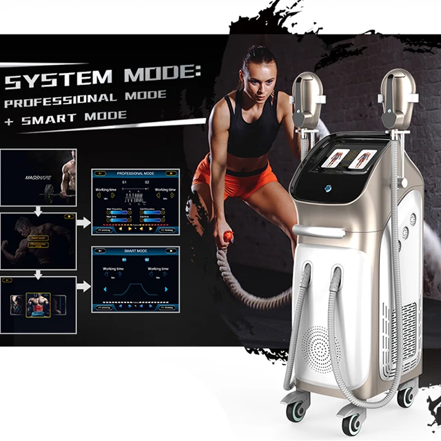 2024 body-sculpting electro magnetic Fitness muscle stimulator machine for beauty salon