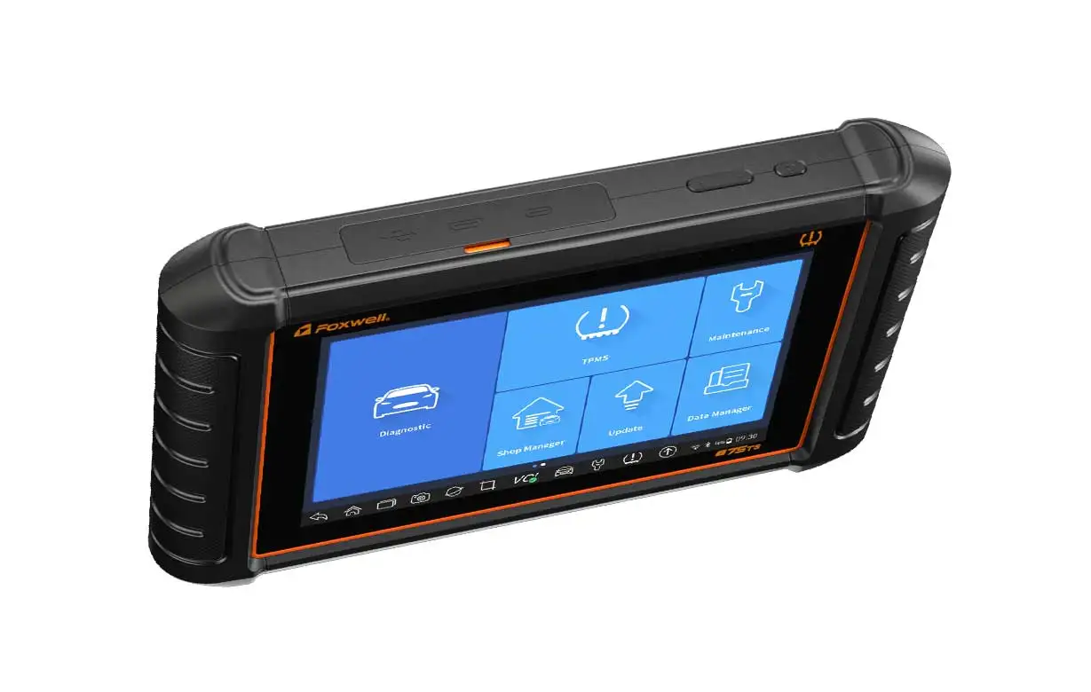 I70TSII OBD2 Full System Car Diagnostic Scanner FOXWELL Fault Code Scan Tools Automotive sensor reprogramming device with TPMS