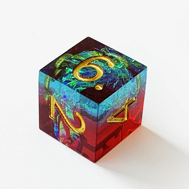 dnd dice 7sets resin dice for rpg board games