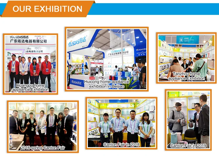 Yousdas 2023 New Arrival 1.8L 304 Food-Grade Electric Jug Kettle Double Layer Electric Kettle For Boiling Water