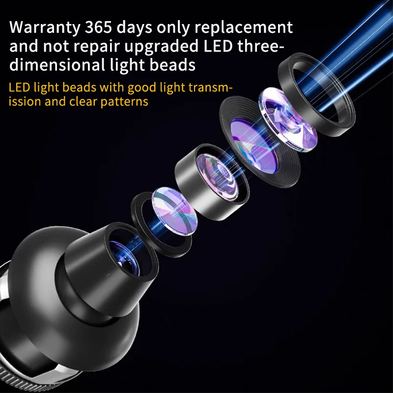 Factory supply car illumination lights LED angel wing car lights rearview mirror angel wing  car accessories