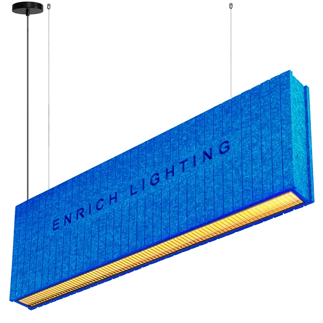Minimalist Acoustic Modern Indoor Light Decoration Linear LED Light Accessories DIY Light Living Room
