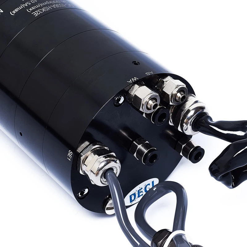 DECI ATC Spindle Motor Electro spindle 6KW 36000RPM 2.9NM ISO25 ER20 TTL PNP-NO 380V/220v for lathe Engraving milling tapping