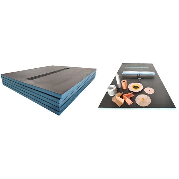 Free Design Kerdi Like XPS Drying Black/Blue Shower Base for USA and Canada
