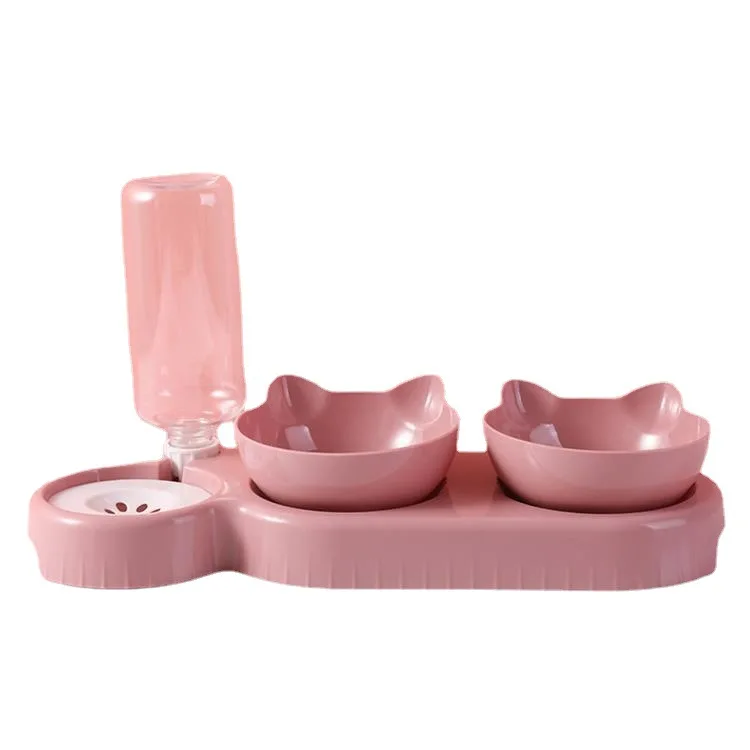 Wholesale Snail-Shaped Automatic Pet Feeder and Drink Bowl Rounded Anti-Upset Cat and Dog Bowl for Cats and Dogs