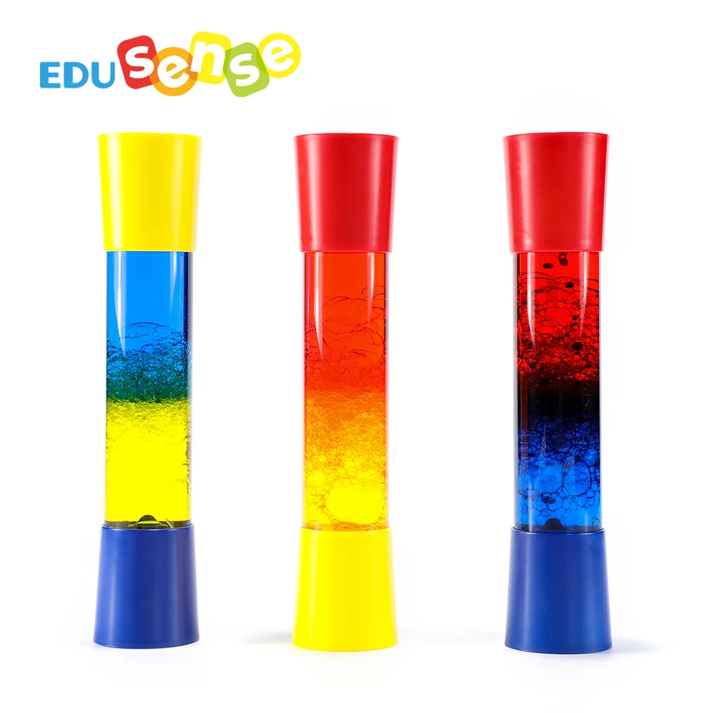 Home Crafts Sensory Tubes Liquid Hourglass Ornaments Oil Drop Hourglass Decoration Creative Liquid Motion Timer