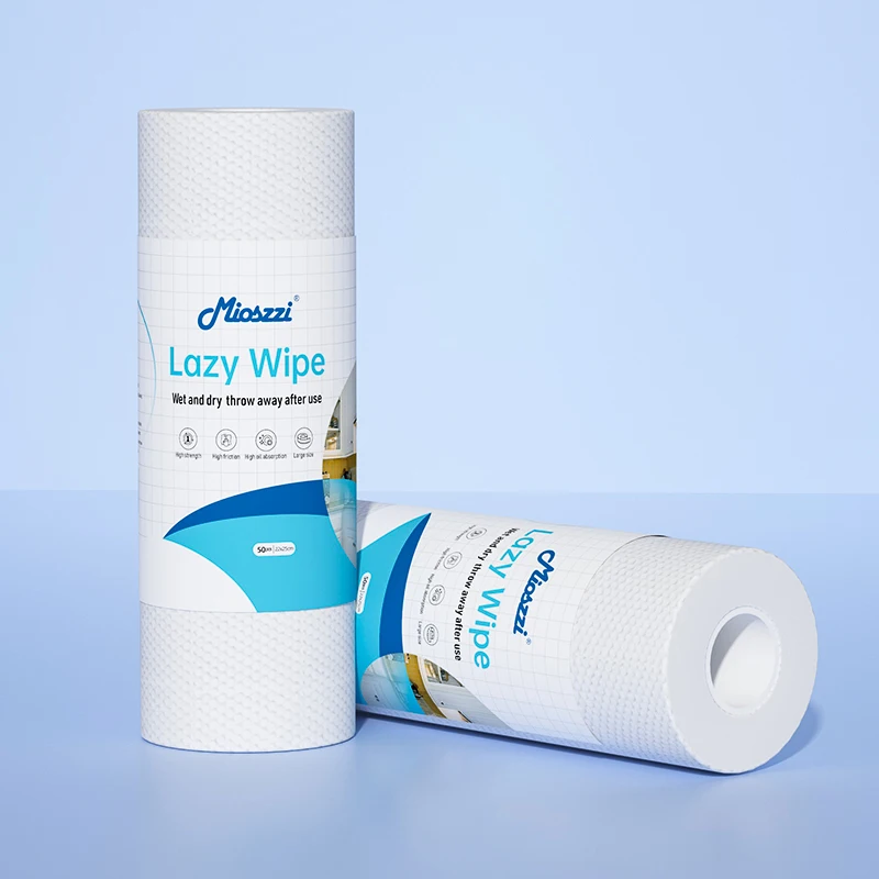 Cleaning Kitchen Roll Paper Towel Big Roll Lazy Clean Rag with Kitchen Disposable Wave Tissue Paper