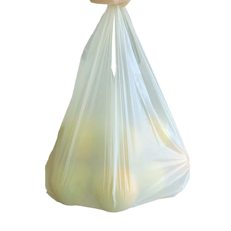 Cornstarch Biodegradable Bioplastic Cheap T-Shirt Plastic Bag Hdpe Plastic Shopping Bags