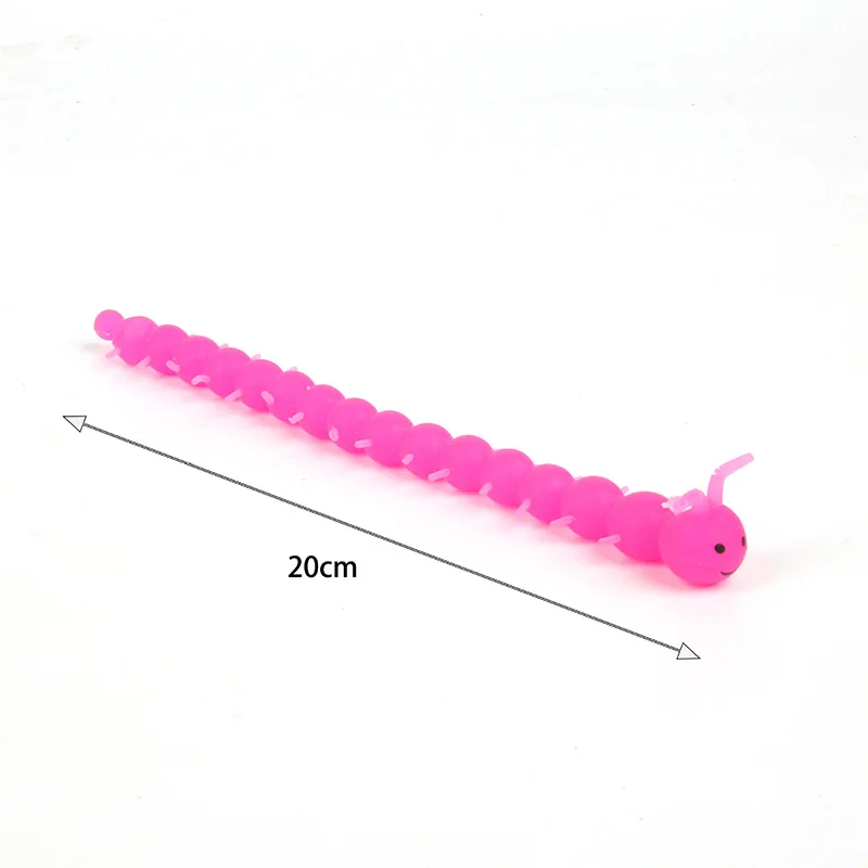 Caterpillar Fidget Worm Stretchy Strings Toy Caterpillar Worms Fidget Toy for Kids