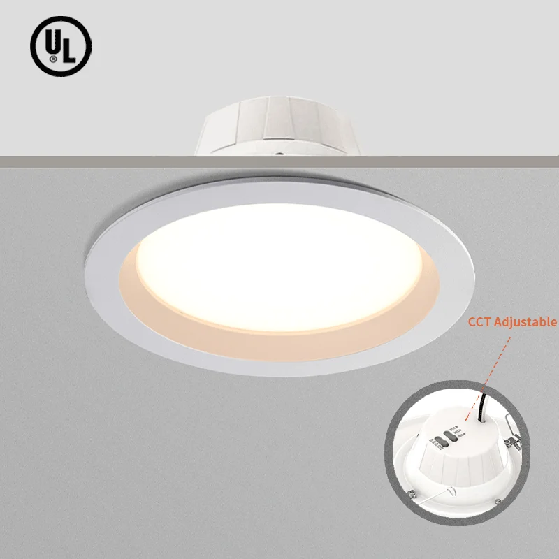 Customization US standard UL ETL Indoor Easy to install antiglare  8W 10W 14W  led ceiling light recessed downlights