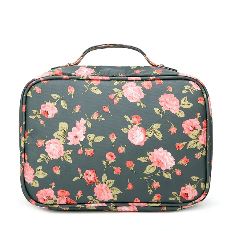 Travel Function Case Zipper Make Up Organizer Storage Toiletry Bag for Women Cosmetics Makeup Bags Pouch Beauty Wash Bag