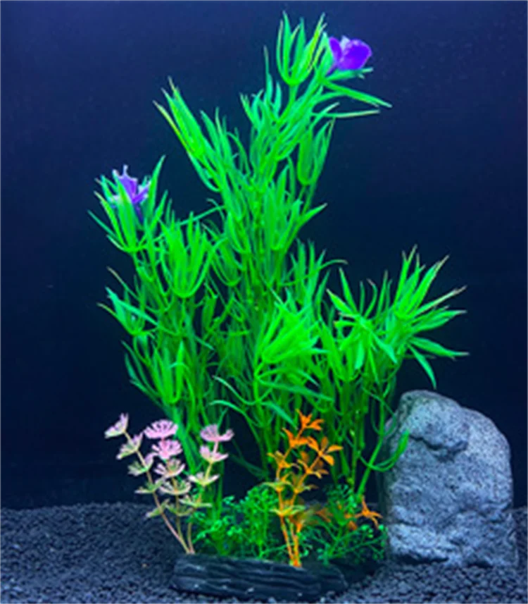 Plastic Artificial Aquarium Plants For The Aquarium