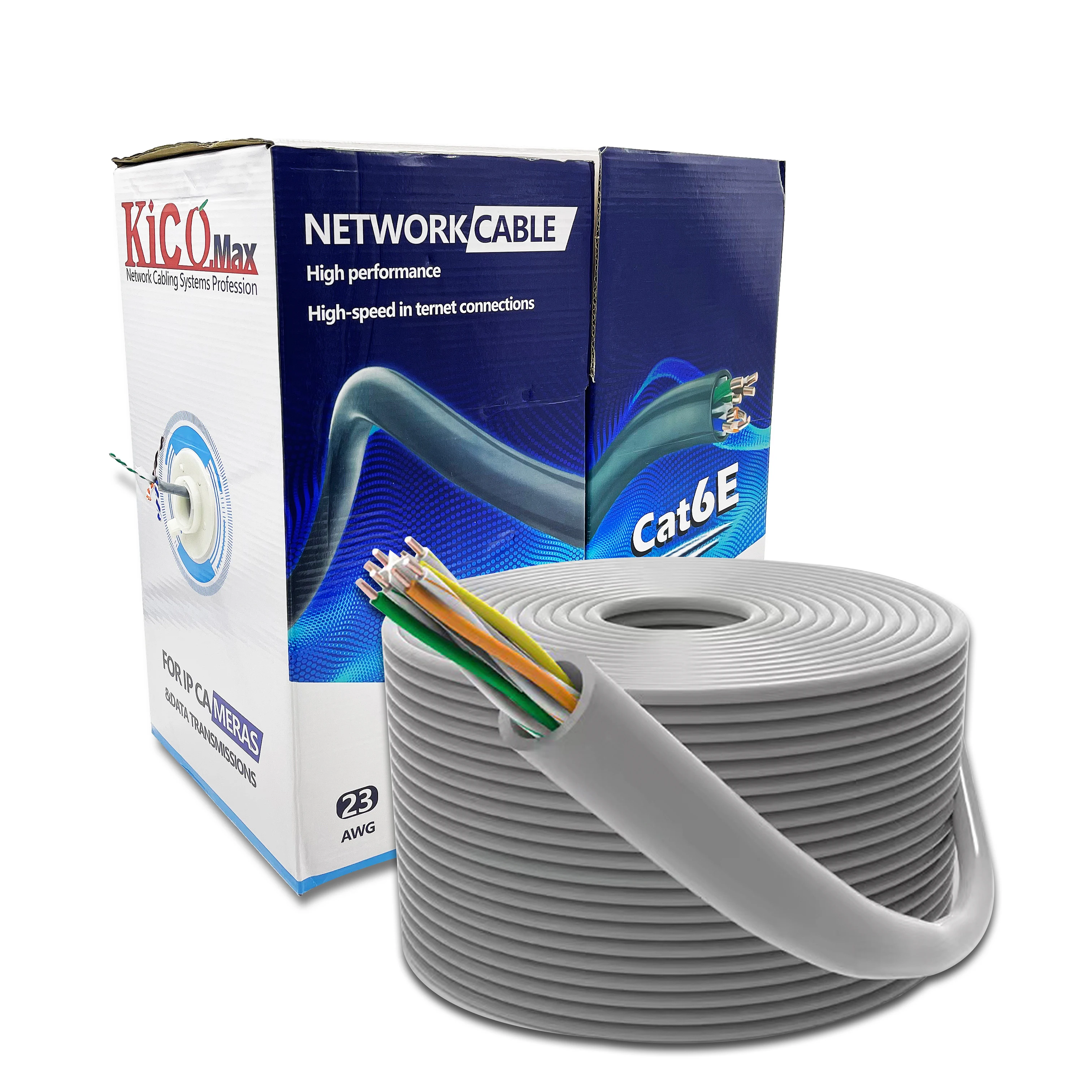 Сетевой ethernet-кабель CAT6e UTP 305 м lan-кабель iindoor Cat 6 Интернет-кабель от