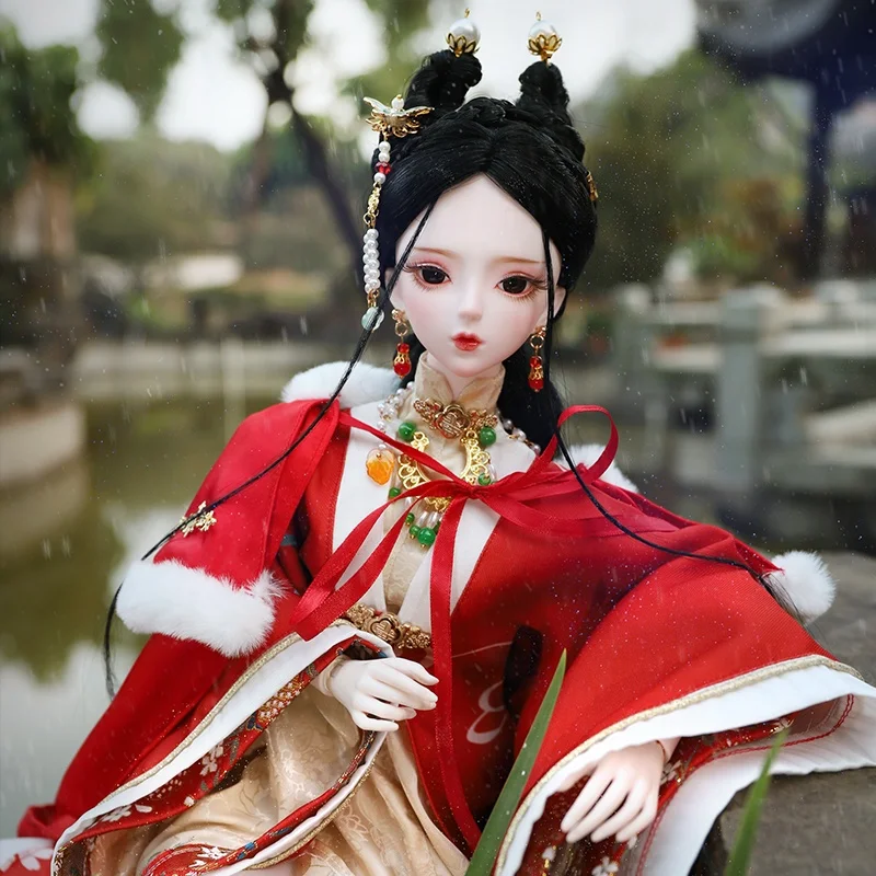  Восточное очарование 60 см BJD куклы для китайского весеннего подарка игрушки имитация