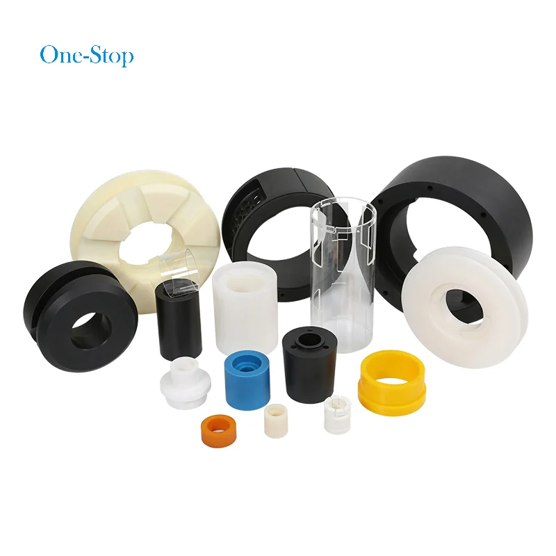 
low friction guide nilon bushing self lubricating sliding nylon plastic bearing bushing 
