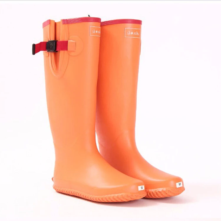 Factory wholesale beautiful for Indoor Outdoor Rainy Days durable new High top rain boots